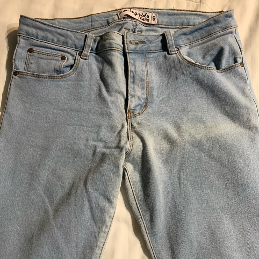 Baby Blue Skinny Jeans